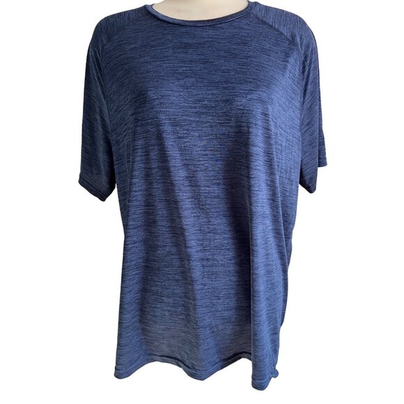 Champion c9 Navy Blue Sz XXL Mens Running Athletic Shirt Short Sleeve - Picture 1 of 7